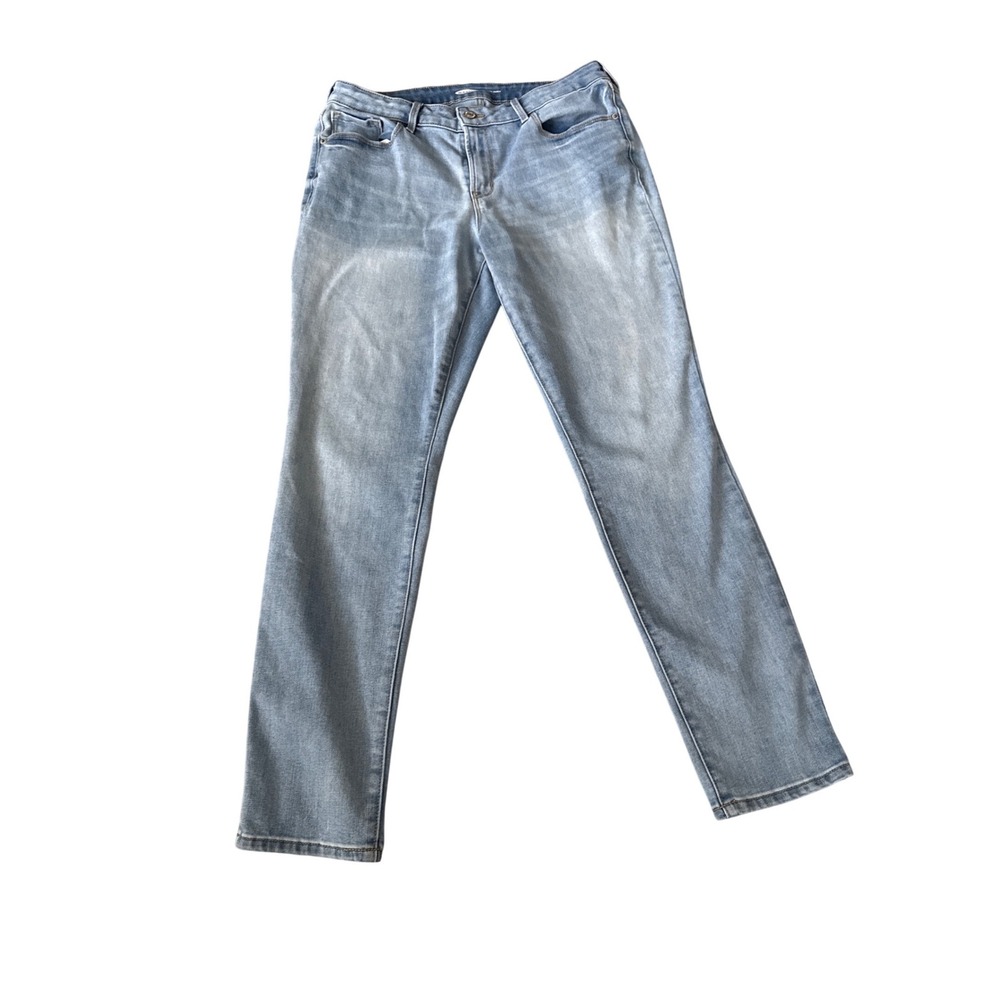Old Navy Pop Icon Skinny Jeans Light Wash Women's Size 12